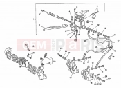 DUCATI 1995 Supersport 600 SS FRONT BRAKE SYSTEM DOUBLE DISC » BRAKING SYSTEM