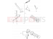 SUZUKI AY50W Y (2000) Katana 36 - HANDLE GRIP