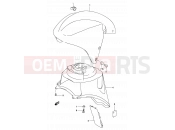 SUZUKI AY50W K3 (2003) Katana 33B - FRONT FENDER (MODEL K3)