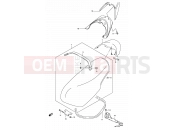 SUZUKI AY50W K4 (2004) Katana 39B - SEAT ASSY  (MODEL K4)