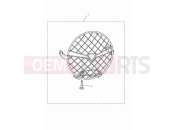 Triumph 2023 Scrambler 1200 XC Headlight grille kit