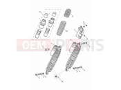 Triumph 2023 Scrambler 1200 XC Rear suspension