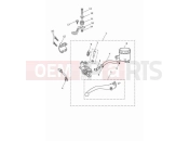 Triumph 2023 Scrambler 1200 XC Front brake master cylinder