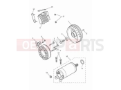 Triumph 2023 Scrambler 1200 XC Alternator & starter motor