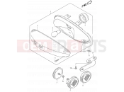 SUZUKI AY50WR Y (2000) Katana 22 - REAR COMBINATION LAMP