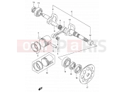 SUZUKI AY50WR K2 (2002) Katana 4A - CRANKSHAFT (MODEL AY50 K1/K2)