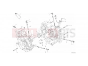 DUCATI 2018 Multistrada 950 Spoked Wheels HALF-CRANKCASES PAIR 2