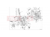 DUCATI 2018 Multistrada 950 Spoked Wheels HALF-CRANKCASES PAIR