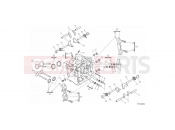DUCATI 2018 Multistrada 950 Spoked Wheels HORIZONTAL CYLINDER HEAD