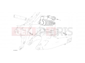 DUCATI 2018 Multistrada 950 Spoked Wheels REAR SHOCK ABSORBER