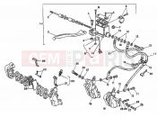 DUCATI 1995 Supersport 750 SS FRONT BRAKE SYSTEM DOUBLE DISC » BRAKING SYSTEM
