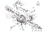 DUCATI 1995 Supersport 750 SS VERTICAL CYLINDER HEAD » VALVE DRIVE