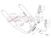 DUCATI Sporttouring ST2 EXHAUST SYSTEM