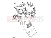 SUZUKI CS80C / CS80L D (1983) 26 - REAR COMBINATION LAMP (E02, E17, E22)