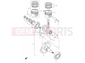 SUZUKI DF125E X (1999) 5 - CRANKSHAFT