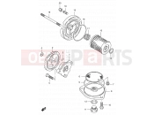 SUZUKI DF125E X (1999) 12 - OIL PUMP