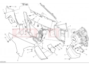 DUCATI Multistrada V4 RS Frame cover, right