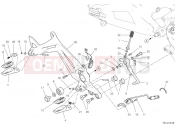 DUCATI Monster Plus Right footrests