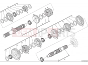 DUCATI Scrambler Icon Gear box