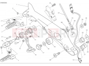 DUCATI 2025 Scrambler Icon Dark Right footrests