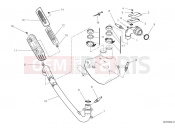 DUCATI 2025 Scrambler Icon Dark Exhaust pipe assy