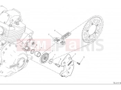 DUCATI 2025 Scrambler Full Throttle Front sprocket & chain