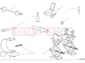 DUCATI 2025 Scrambler Full Throttle Workshop service tools (frame)