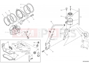 DUCATI Diavel V4 Rear brake system