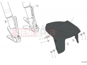 DUCATI Diavel V4 Front mudguard