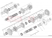 DUCATI Monster SP Gear box