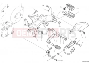 DUCATI Multistrada V4 Left footrest