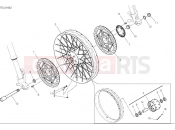 DUCATI Multistrada V4 Rally Front wheel