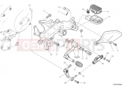 DUCATI Multistrada V4 Rally Footrest, left