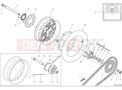 DUCATI 2025 Scrambler Nightshift Rear wheel