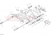 Rear swingarm - Ducati Streetfighter V2 2025