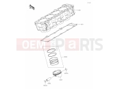 KAWASAKI Z1100 SE (ZR1100HTFAN) 03 Cylinder/Piston(s)