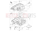 KAWASAKI Z1100 SE (ZR1100HTFAN) 14 Crankcase