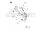 KAWASAKI Z1100 SE (ZR1100HTFAN) 29 Engine Mount