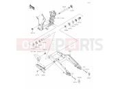 KAWASAKI Z1100 SE (ZR1100HTFAN) 31 Swingarm