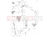 KAWASAKI Z1100 SE (ZR1100HTFAN) 44 Rear Master Cylinder
