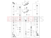KAWASAKI Z1100 SE (ZR1100HTFAN) 47 Front Fork