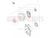 KAWASAKI Z1100 SE (ZR1100HTFAN) 64 Accessory(Engine Cover)