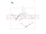 KAWASAKI Z1100 SE (ZR1100HTFAN) 66 Accessory(Meter Cover)