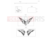 KAWASAKI Z1100 SE (ZR1100HTFAN) 69 Accessory(Decals)