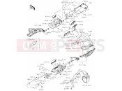 KAWASAKI NINJA H2R (ZX1000YTFNN) (Europe) 54 Side Covers/Chain Cover