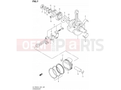 SUZUKI DL1000A L4 (2014) V-Strom (E21) 7 - CRANKSHAFT