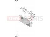 SUZUKI DL1000A L4 (2014) V-Strom (E21) 17 - RADIATOR