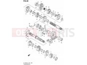 SUZUKI DL1000A L4 (2014) V-Strom (E21) 20 - TRANSMISSION