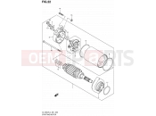 SUZUKI DL1000A L4 (2014) V-Strom (E21) 22 - STARTING MOTOR