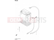 SUZUKI DL1000A L4 (2014) V-Strom (E21) 25 - BATTERY